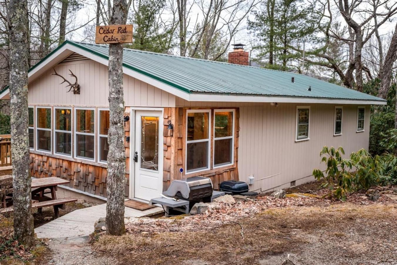 Gingercake Mtn Cottage At Linville Gorge - Wood Burning Fireplace Linville Falls 外观 照片